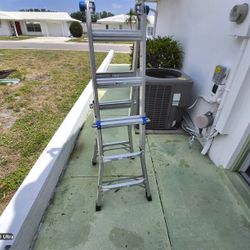 Werner Adjustable Ladder