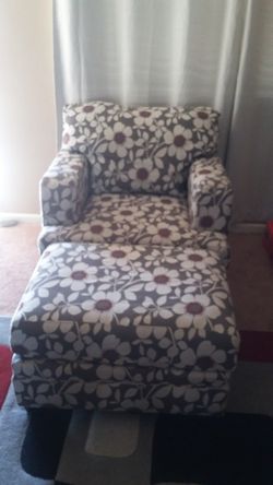 Chair And Ottoman