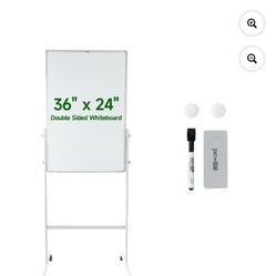 Double Sided Mobile White Board Brand New!