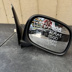 2002 2003 2004 2005 2006 2007 2008 DODGE RAM 1500/2500/3500 RIGHT SIDE MIRROR OEM USED 