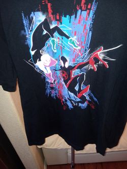 Men's Marvel Spider Man Shirt XL Like New 