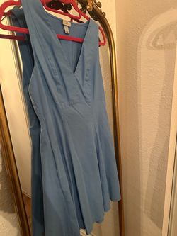 Blue dress size 8