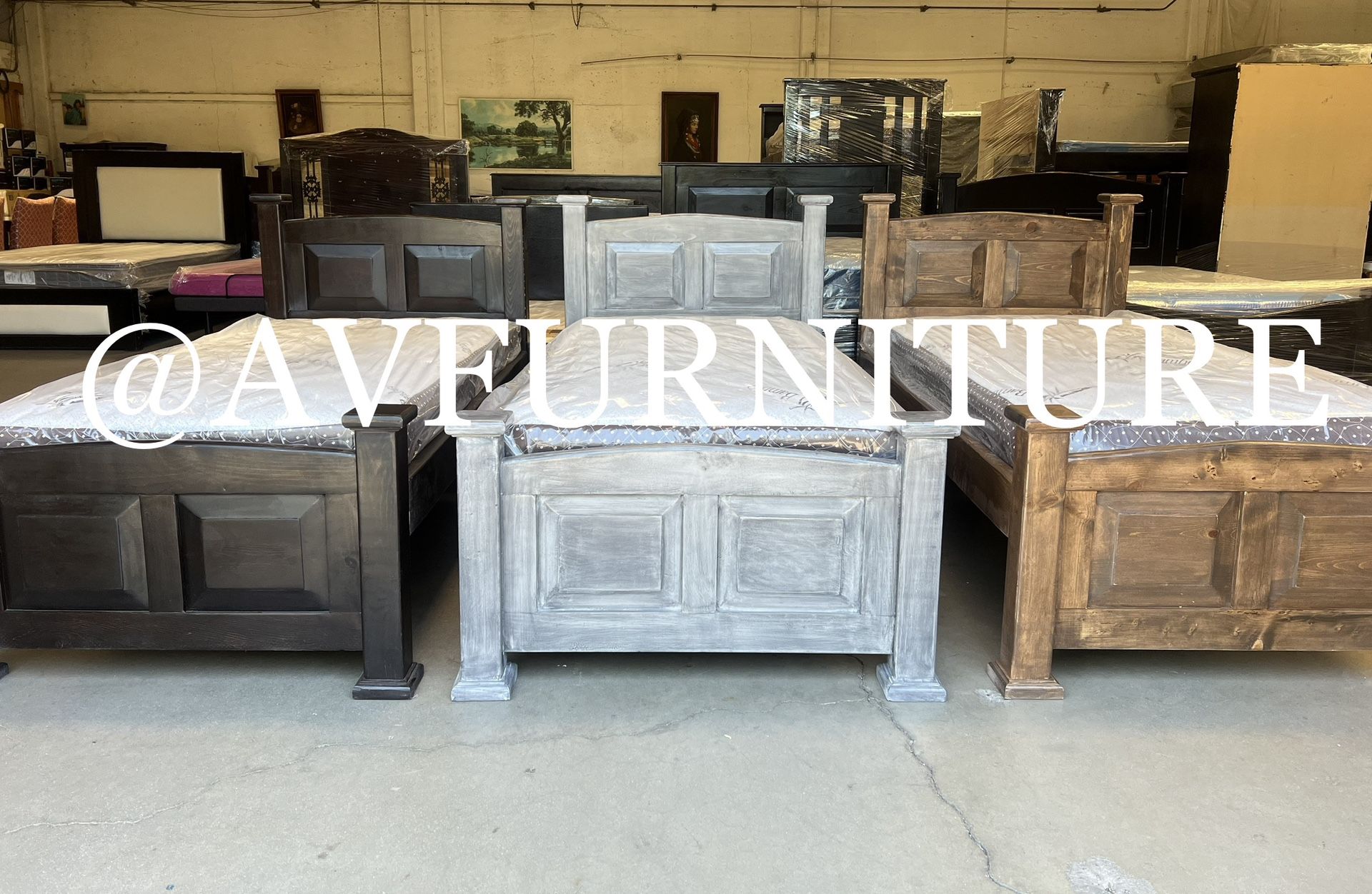 One Twin Bed And Mattress ANY COLOR