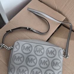Michael Kors Small Gray Purse
