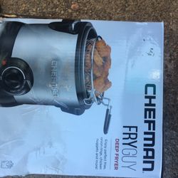 New In Package Chef Man Guy Fryer Deep Fryer Only $25
