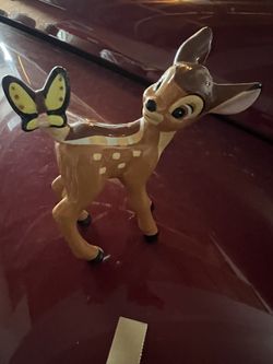 Porcelain Bambi Butterfly In Tail