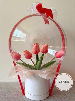 Mothers Day Tulips Flower Balloon š