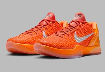 Nike Kobe 6 Total Orange "WNBA" SIZE 10.5