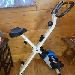 Folding Stationary Exercise Bike