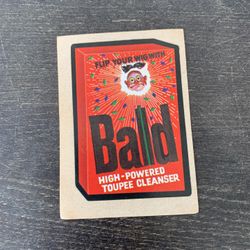1973 Topps Wacky Package Series #4 "Bald Detergent" TB NM