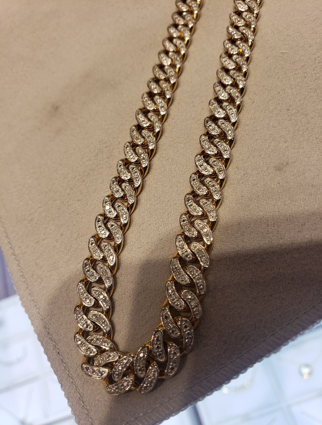 Real Diamond Cuban Link Chain