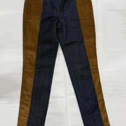 Dolce & Gabbana Womens Corduroy Denim Pants 32/46-Pre-owned-AUTHENTICATED