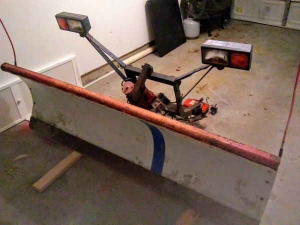 Western 7'6" Truck Snow Plow Everything Works! for Sale in Round Lake