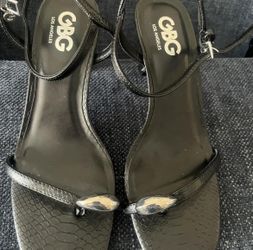 Guess black heels, size 7.5