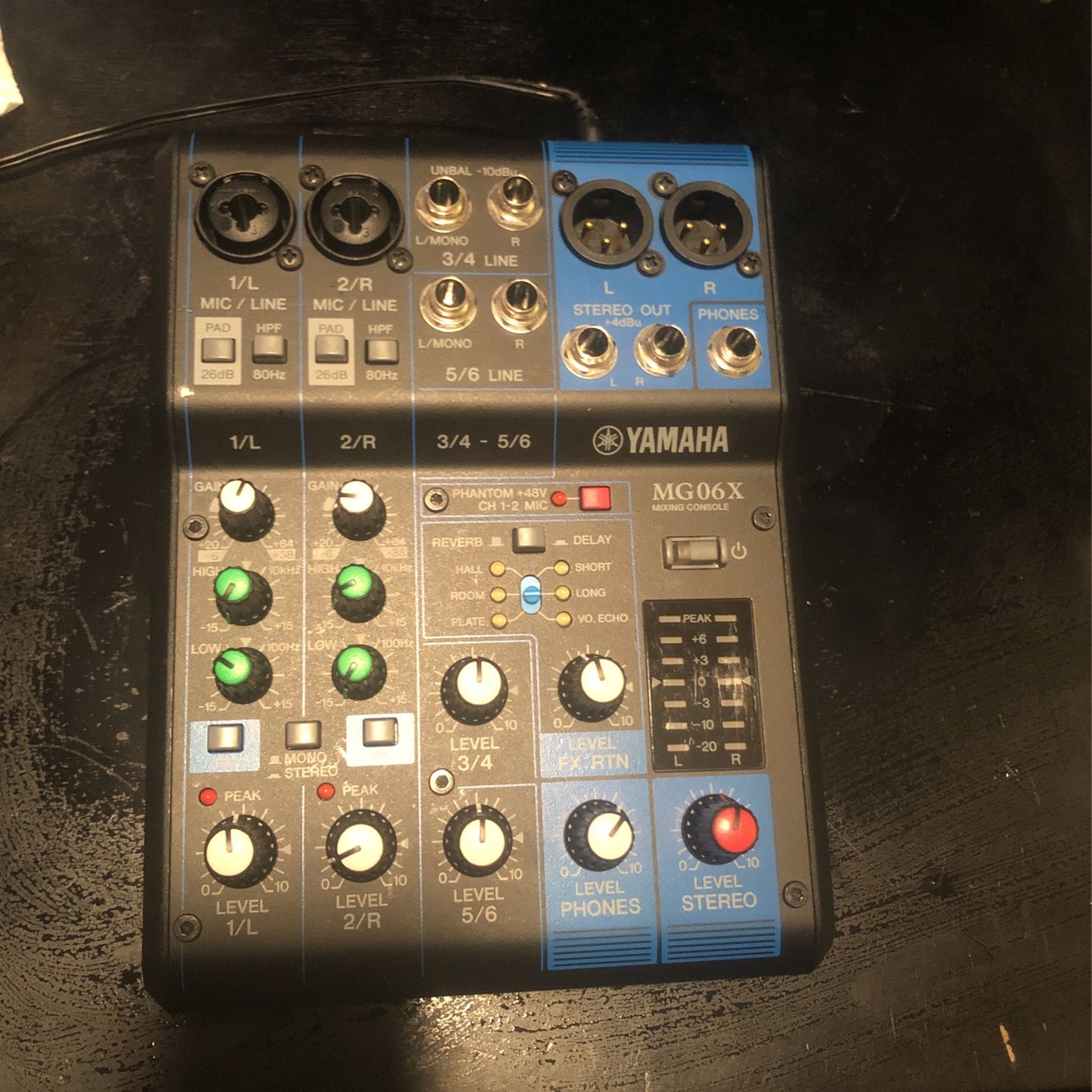 YAMAHA Mg06x Mixer for Sale in Santa Ana, CA OfferUp