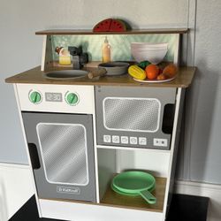 Kid Craft Wooden Kitchen Playset 