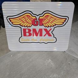 GT BMX Santa Ana California Metal Sign