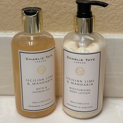 Charlie Tate shower set