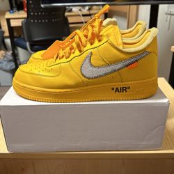 Air Force 1 Off-White Lemonades Size 12