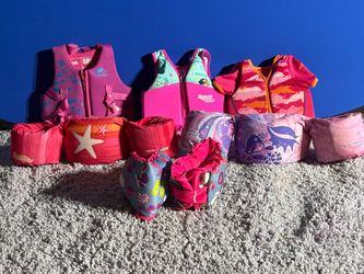 Kids Swim Floaties & Life Vests Bundle