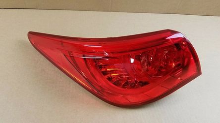 Rear Left Driver Side Outer Tail Light Lamp For Infiniti Q50 2014-2017