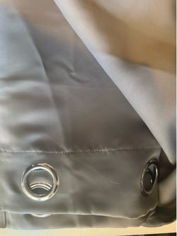 42 x 63“ gray thick curtain panel