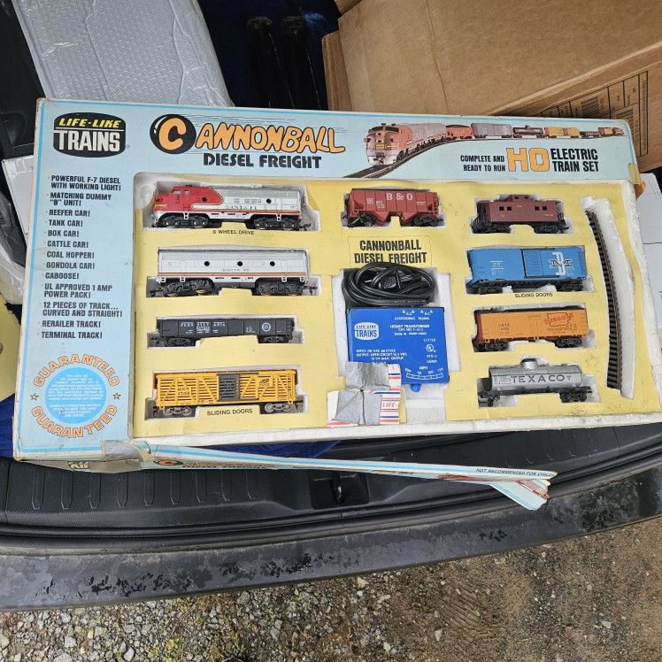 Vintage Train Set