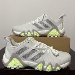 New Adidas CodeChaos 22 Men's Size 11 Golf Shoes Grey Three Lucid Lemon IF1041