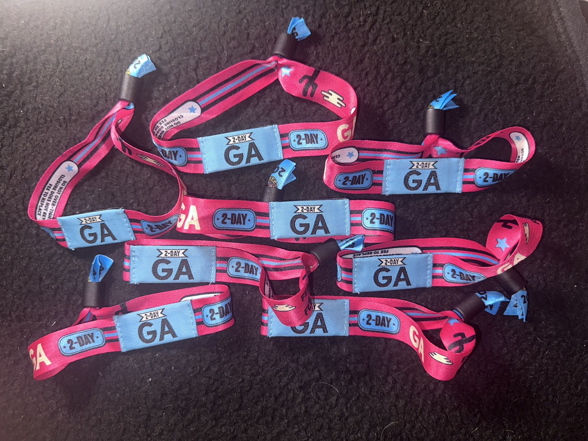 INNINGS FESTIVAL SATURDAY GA WRISTBANDS 2/22/25