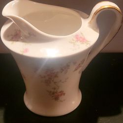 Beautiful Theodore Haviland Pink Spray Creamer