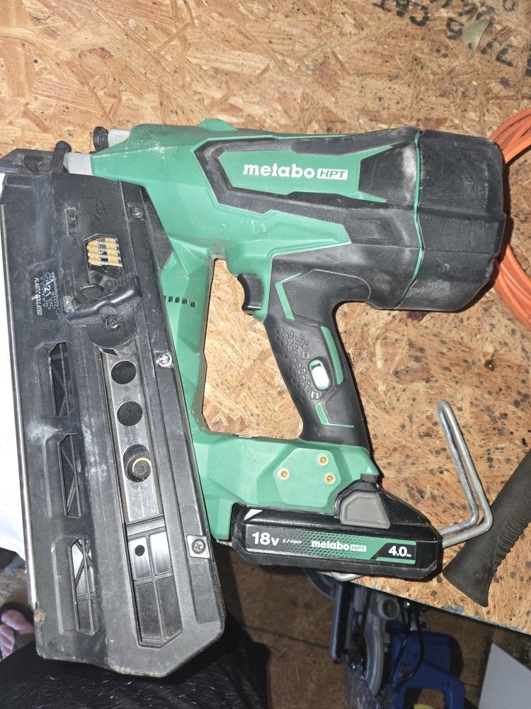 Metabo Cordless Framing Nail Gun