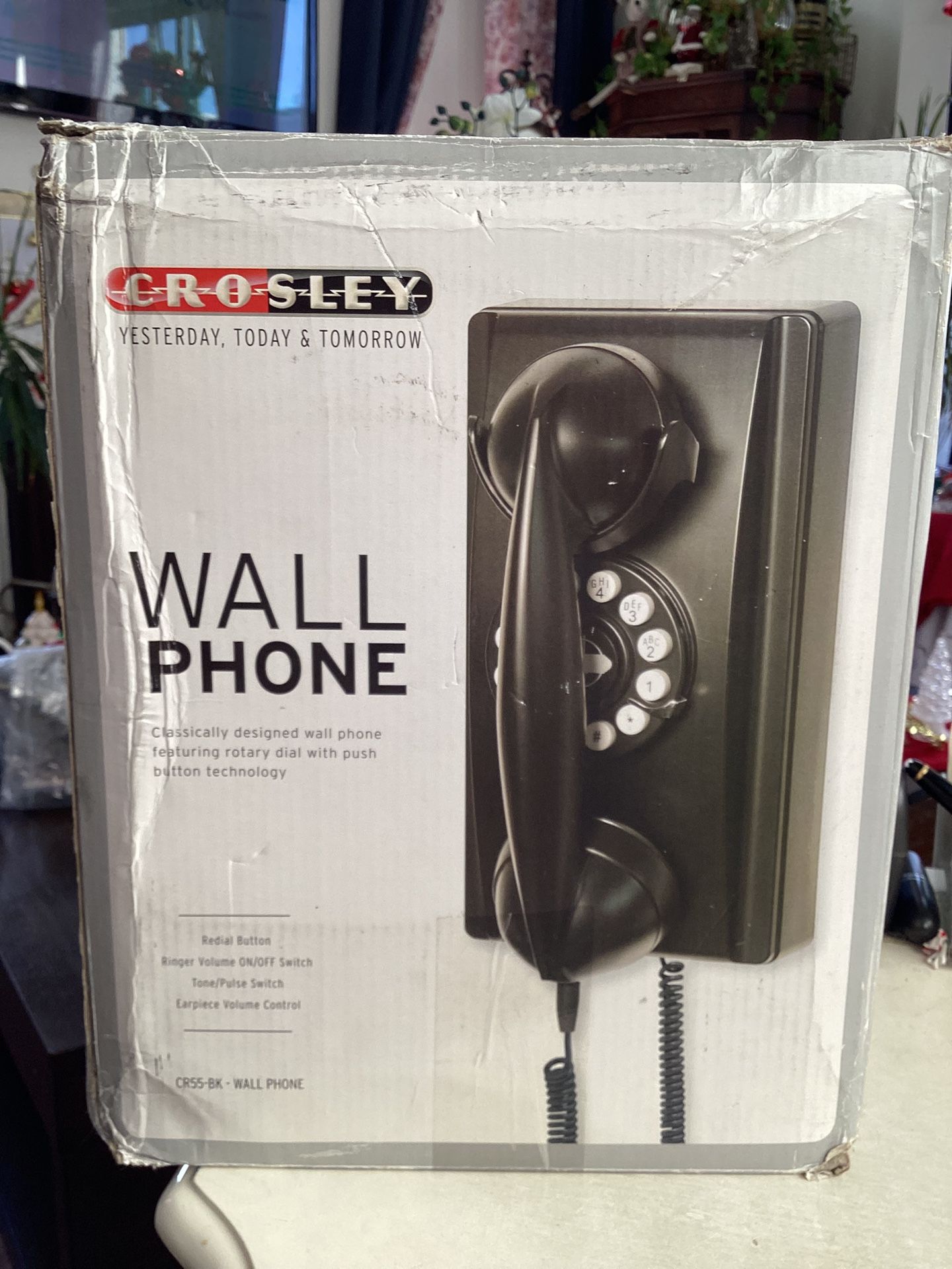 Crosley- Retro Wall Phone