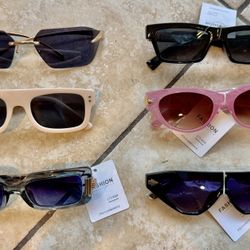6 ladies sunglasses