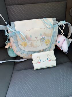 Cinnamoroll Crossbody Bag and Wallet Set