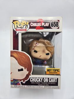 Funko Pop! Movies Child’s Play 2 Chucky On Cart #658 Hot Topic Exclusive