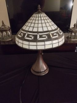 Meyda Tiffany Greek Key Lamp