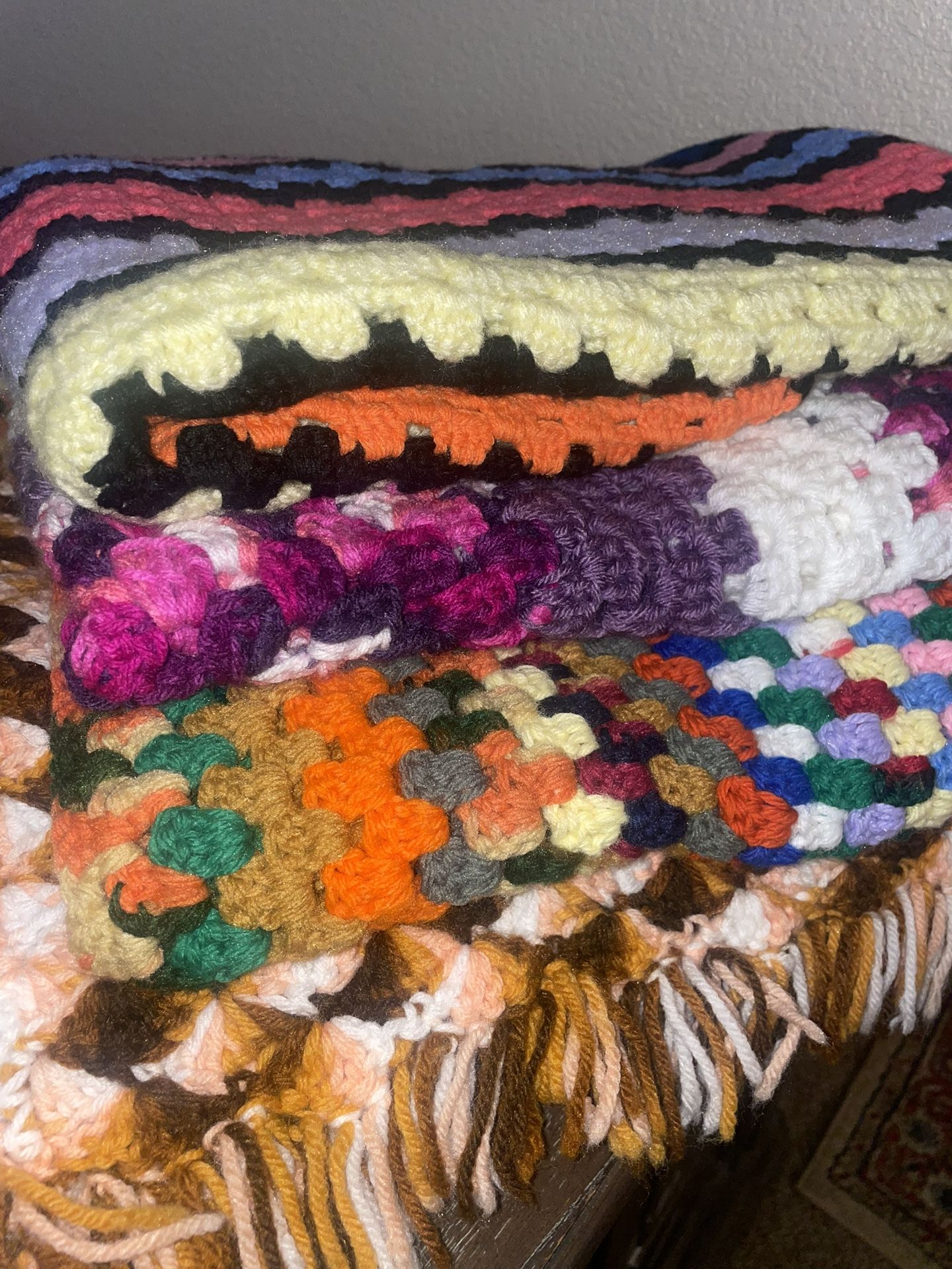 Vintage Crochet Blankets