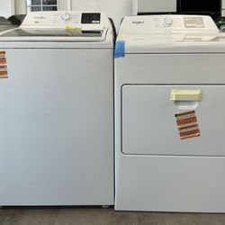 Whirlpool 4.2 cu. ft. Top-Load Washer 7.0 cu. ft. Vented Electric Dryer w/Wrinkle Shield