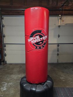 Century Martial Arts Wave master Double Extra Large Freestanding Training Heavy Bag, Red