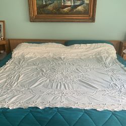 Battenberg Lace Shower Curtain