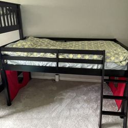 Twin Size Bed With Mattress - Self-pickup Only!