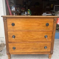 Vintage Wooden Dresser