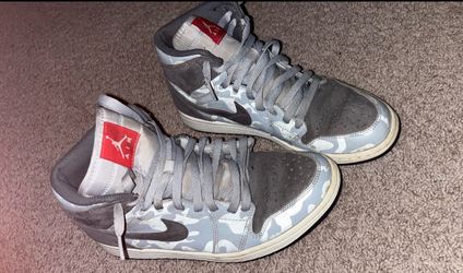 **BEST OFFER**Jordan 1 camo  grey reflective (Size 8)