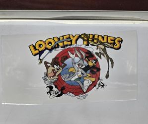 Looney Tunes Taz Bugs Bunny Daffy UV Sticker