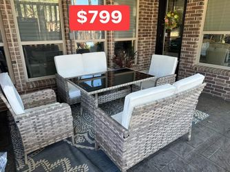 New inbox patio set (we finance and deliver)($54 down, (90 day no interest
