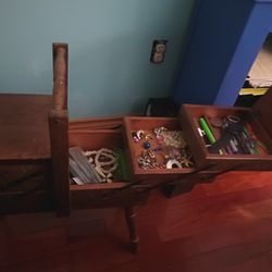 Gypsy Folding Jewelry Box Vintage 