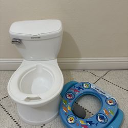 Potty training toilet and seat