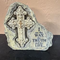 Christian Stone Plaque