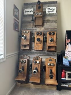 Antique Phones And Display