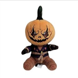 Nightmare On 13th Haunted House Institute Of Terror Plush 6" Halloween Pumpkin